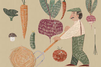 draw raster illustrations in a hand drawn pastel pencil style