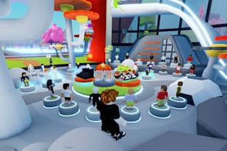 develop you complete roblox game with scripting