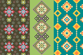 do digital textile patterns and wallpaper prints