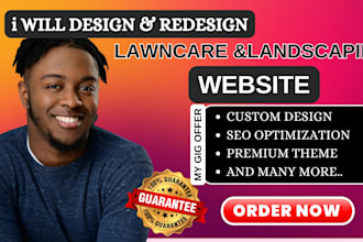 design lawn care website landscape website lawn care leads lawn care website