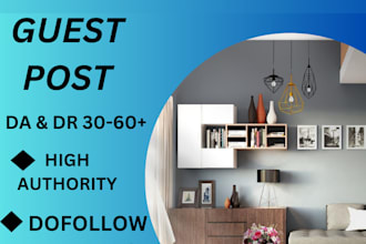 guest post on da60 home improvement blog with do follow back links
