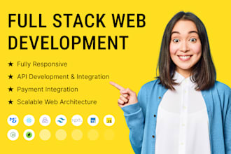 build, rebuild website development as full stack developer, mern stack developer