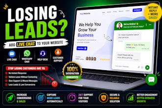add live help desk customer support chat widget to website