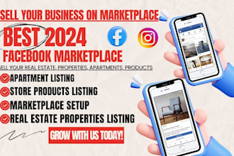 sell your real estate properties apartments products at facebook marketplace