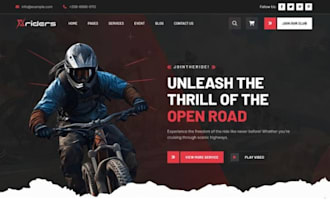 build sports bike website sports motorcycle store sports accessories shopify