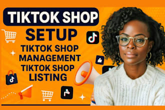setup tiktok shop, tiktok dropshipping manager and tiktok shop product listing