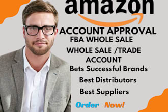 open wholesale accounts with suppliers and distributors for amazon fba wholesale