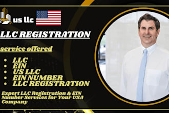 us llc and ein registration services for non US residents and business