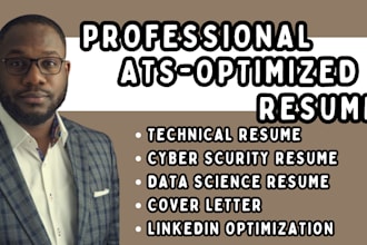 write technical resume cyber security resume data science, IT resume tech resume
