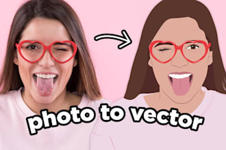 draw your photo in a vectorized image