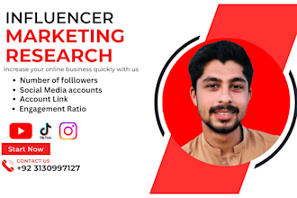 find the best instagram, tiktok, and youtube influencers