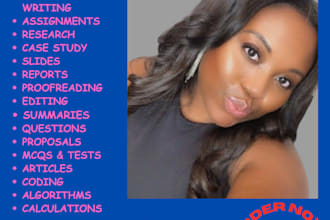 do handle assignments on healthcare, nursing, nutrition, diet n lifestyle tasks