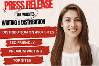 do press release writing press and release distribution press SEO