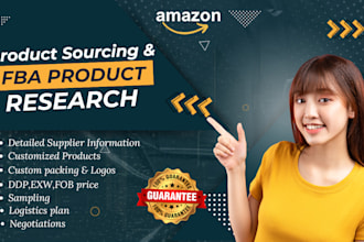 do amazon fba product research and sourcing agent from alibaba china