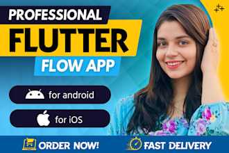 develop flutterflow app, flutter flow app, flutter mobile app for android ios