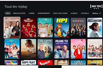 build iptv player for smart tv, fire tv, roku tv, samsung tv, lg, android, IOS