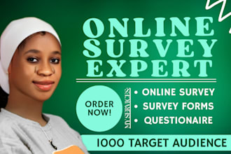 distribute your survey to a niche, verified audience