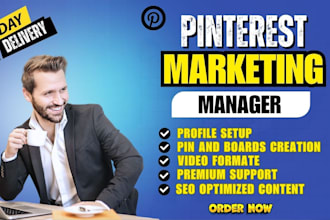be your professional pinterest marketing expert