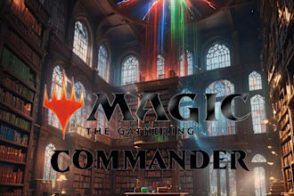 create a fully customized commander deck for mtg