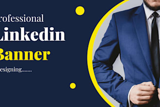 design your professional linkedin twitter and cover banner