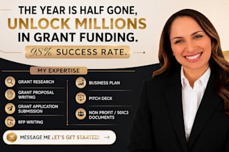 do grant writing, grant research, grant proposal and rfp