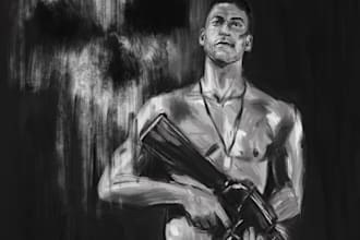 create fan art for you