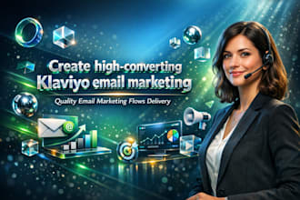 create high converting klaviyo email marketing and klaviyo flows setup