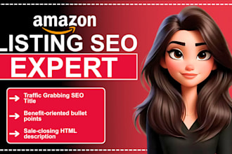 write top amazon SEO listing product description