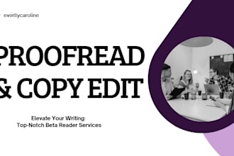 elevate your writing with a professional beta reader