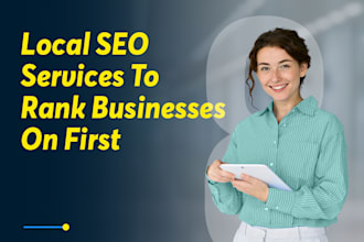 give local SEO services to rank your business on first page in target locations