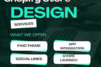 design top rated shopify web design and shopify website redesign