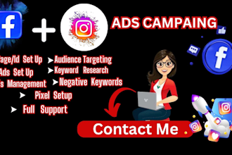 create and manage your facebook and instagram ads campaing