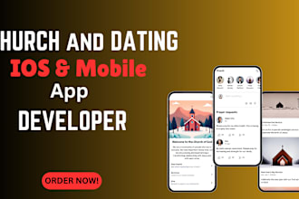 design a dating app and church app with bubble, wappler and flutterflow