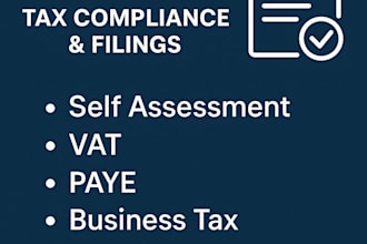 assist you with hmrc tax compliance and filings