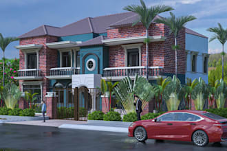 provide you duplex and residential modeling and rendering