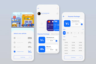 get you car wash app development, car rental app, car wash website, mechanic app