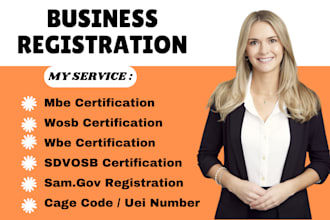 do sam gov uei cage code i get wosb mbe 8a dbe sba wbe 501c3