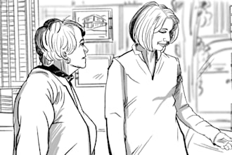 create freestyle sketches storyboard your story