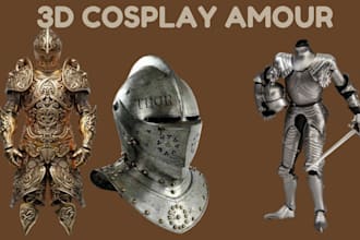 design 3d full knight wearable pepakura armor 3d masks 3d helmet for 3d cosplay