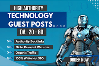 publish tech guest post, high da technology sites with authority backlinks