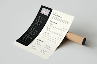 make professional cv, resume and portfolio design