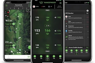 build custom golf app, golf booking app, golf course locator app, golf club app