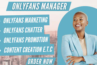 onlyfans page manager chatter marketing on twitter x fansly fanvue ai promotion