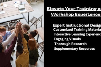 do workshop, training, material content and course outline