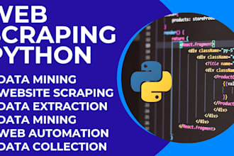 do browser automation, build web bot scraper, data scraping and website crawler