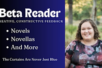 beta or alpha read your novel