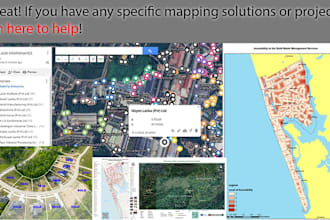 assist you in google earth mapping, gis maps, real estate mapping solutions