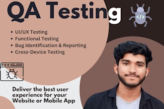 test and QA your website or app for bugs and usability