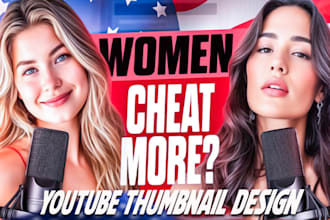 make unique youtube covers or thumbnails design