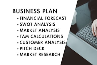 create a strategic business plan for your startup venture and financial forecast